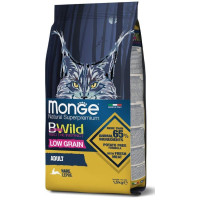 Monge BWild Cat hare корм для взрослых кошек с мясом зайца 